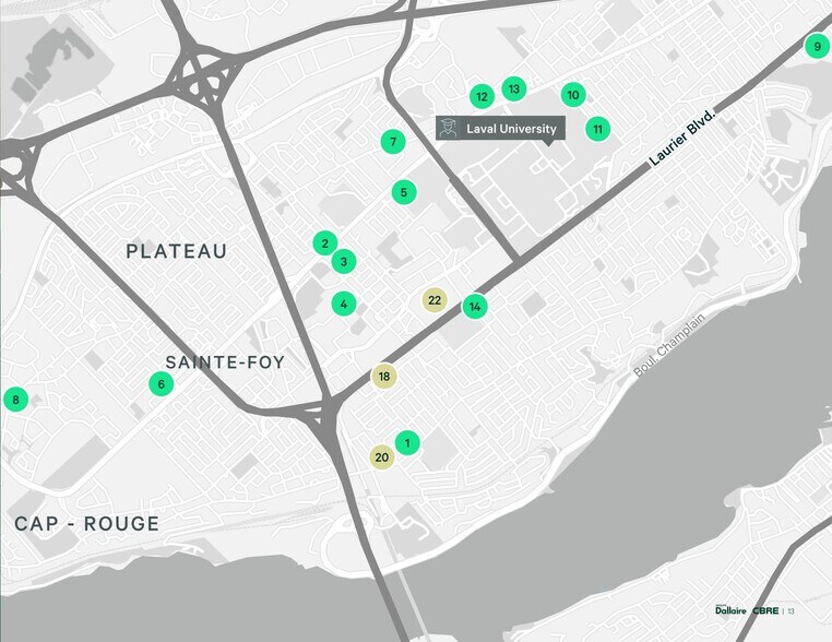 More Photos Of 3030 Boul Laurier, Québec Land For Sale