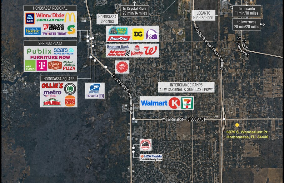 More Photos Of 6879 Wanderlust Point, Homosassa Land For Sale