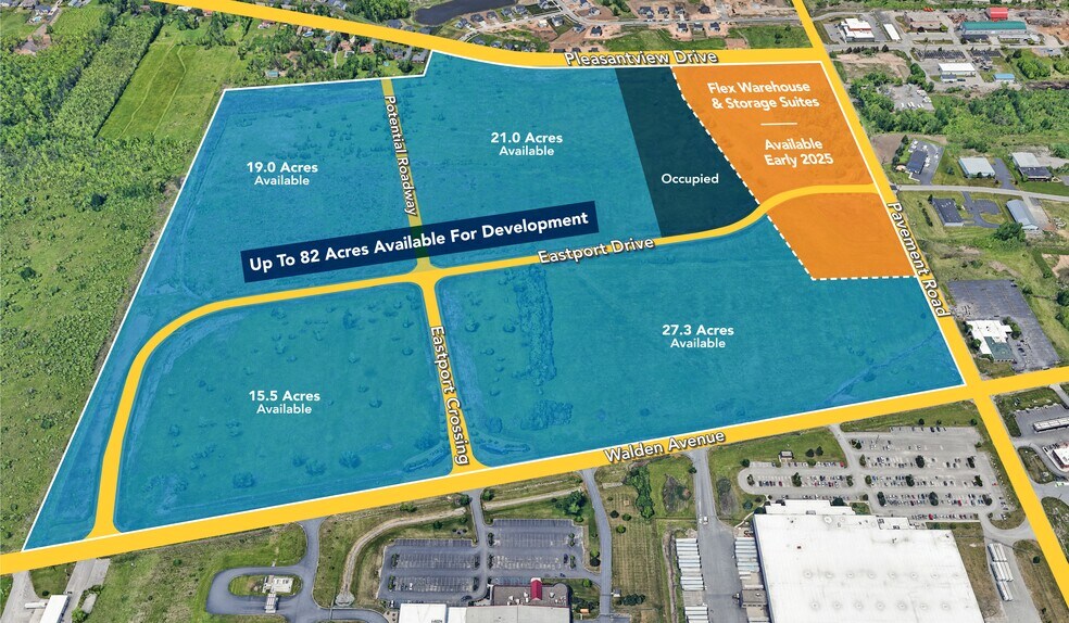 More Photos Of Pavement & Walden Ave, Lancaster Land For Sale