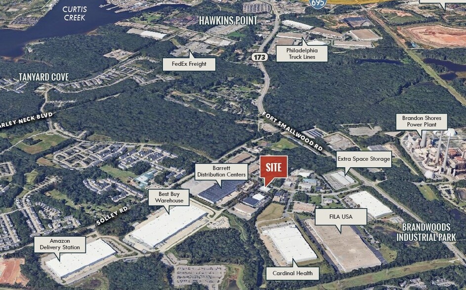 More Photos Of 7605 Energy Pky, Curtis Bay Manufacturing For Sale