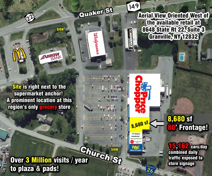 More Photos Of 8648 State Route 22, Granville Storefront For Lease
