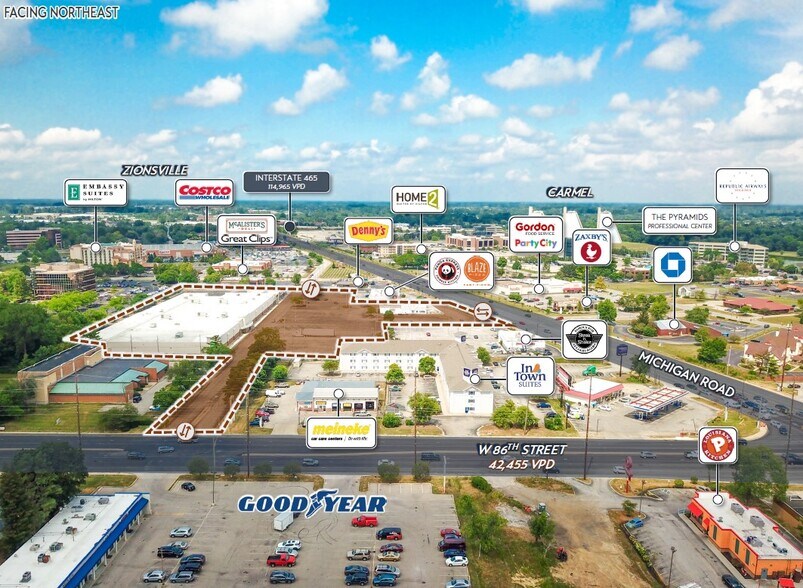 More Photos Of 8752 Michigan Rd, Indianapolis Department Store For Lease