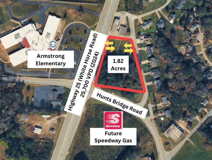 More Photos Of 8698 White Horse Rd, Greenville Land For Lease