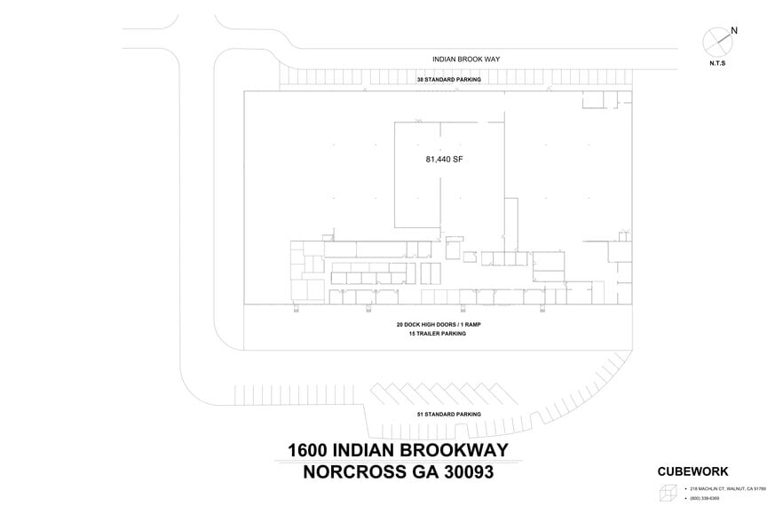 More Photos Of 1600 Indian Brook Way, Norcross Distribution For Lease