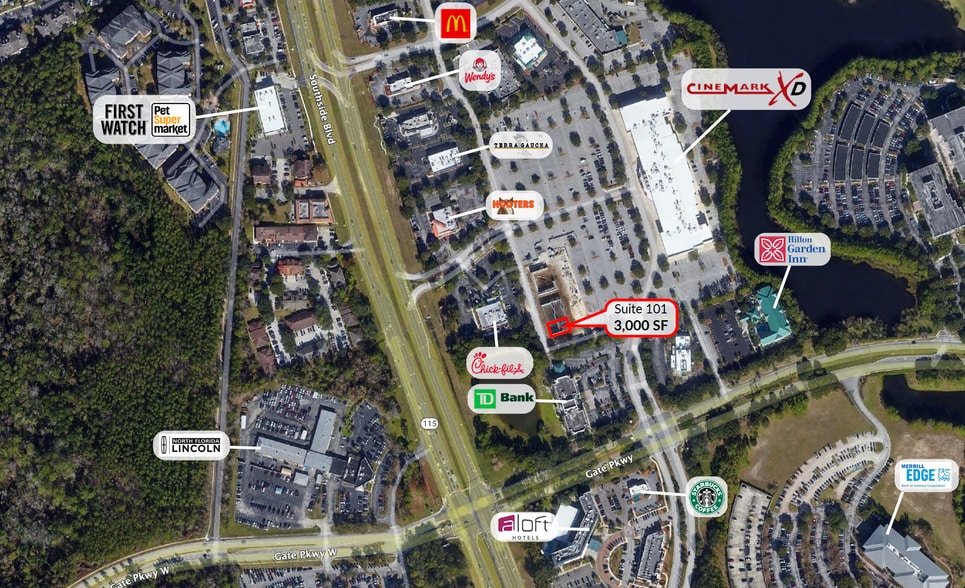 More Photos Of 4549 Southside Blvd, Jacksonville Freestanding For Lease