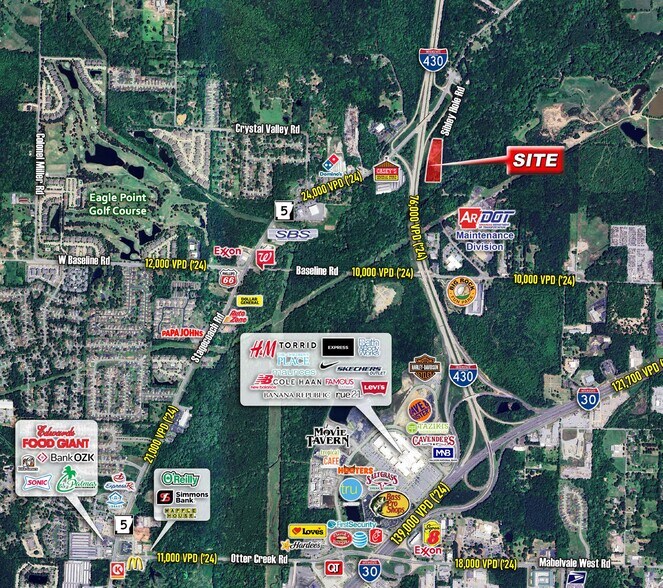 More Photos Of 7901 Stagecoach Rd, Little Rock Land For Sale