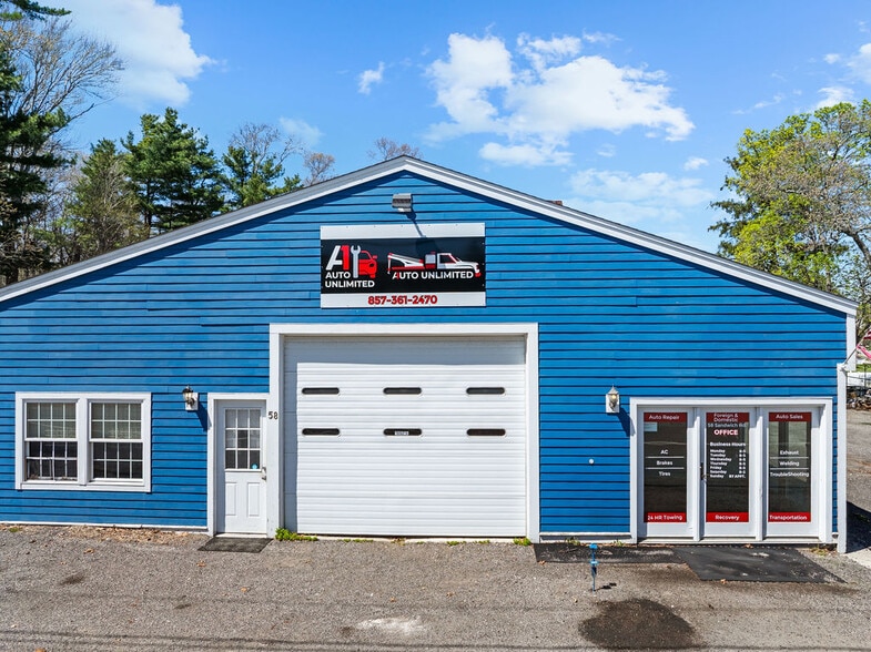 Primary Photo Of 58 Sandwich Rd, Wareham Auto Repair For Sale