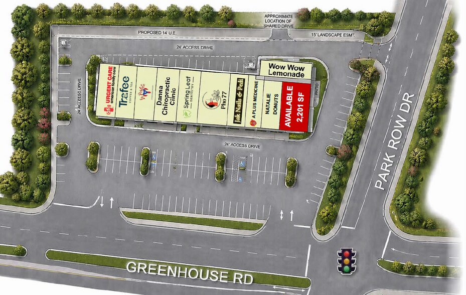 More Photos Of 1922 Greenhouse Rd, Houston Storefront For Lease
