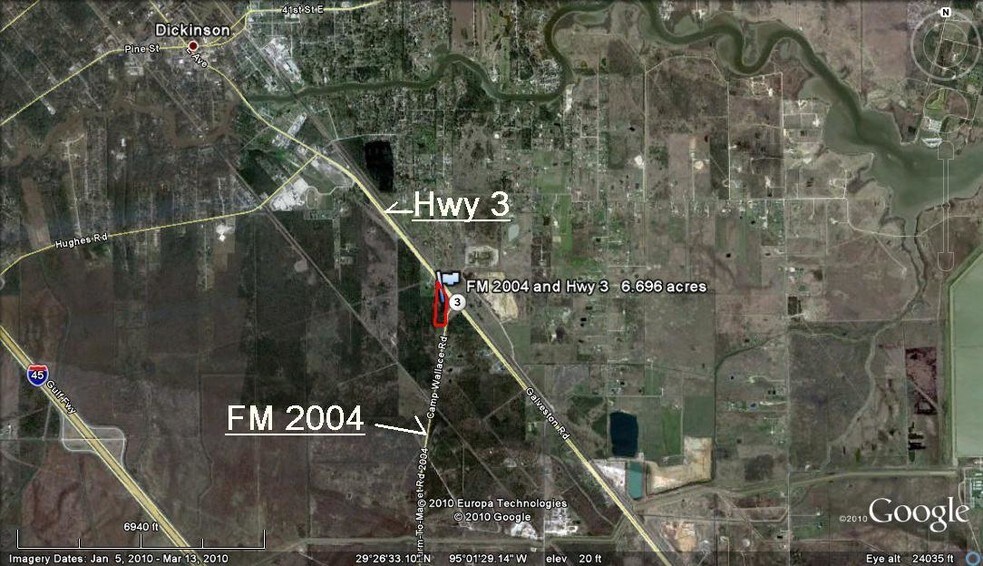 More Photos Of HWY 3 & FM 2004, Texas City Land For Sale