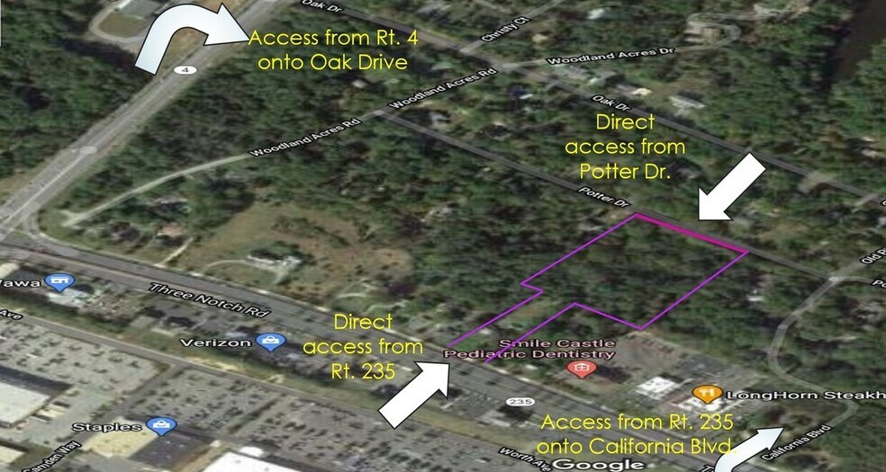 More Photos Of 23092 23092, 23088, 23098 THREE NOTCH RD Rd, California Land For Sale