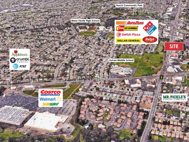 More Photos Of 7250 Auburn Blvd, Citrus Heights Storefront For Lease