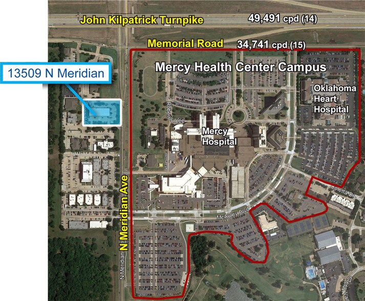 More Photos Of 13509 N Meridian Ave, Oklahoma City Medical For Sale