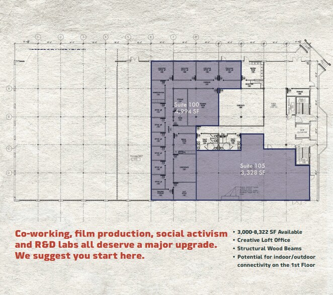 More Photos Of 1526 E Forrest Ave, East Point Loft Creative Space For Lease