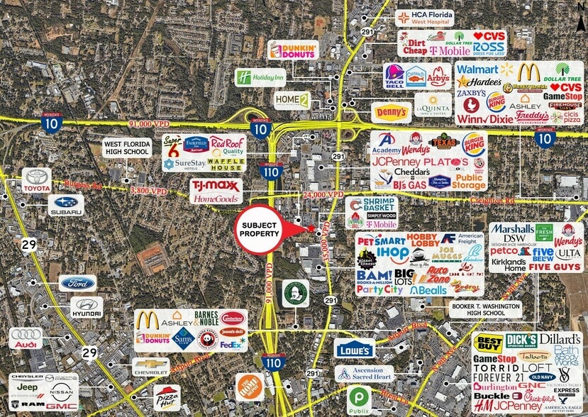 More Photos Of 6601 N Davis Hwy, Pensacola Unknown For Lease