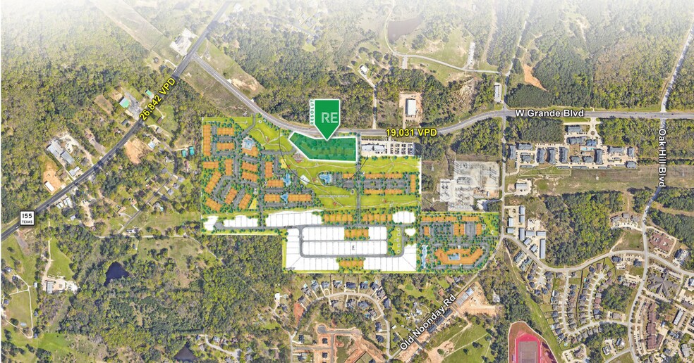 More Photos Of 3556 Grande, Tyler General Retail For Lease