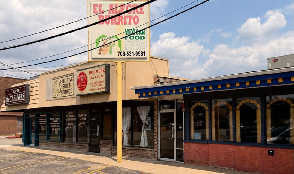 Primary Photo Of 2138 S Mannheim Rd, Westchester Restaurant For Sale