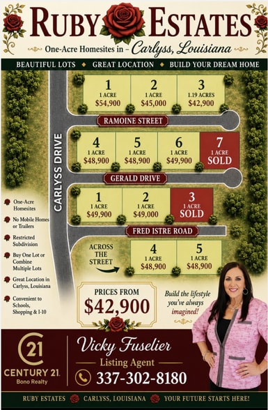 More Photos Of 1 Ramoin Street St, Sulphur Land For Sale