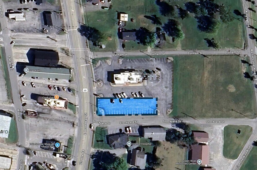 Primary Photo Of 612 E Broadway St, Campbellsville Fast Food For Sale