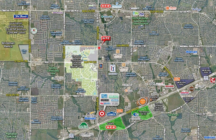 More Photos Of 4311 Custer Rd, McKinney Storefront For Lease