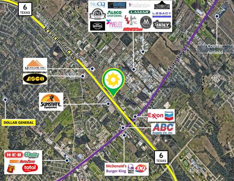 More Photos Of 1740 N Earl Rudder Fwy, Bryan Warehouse For Sale