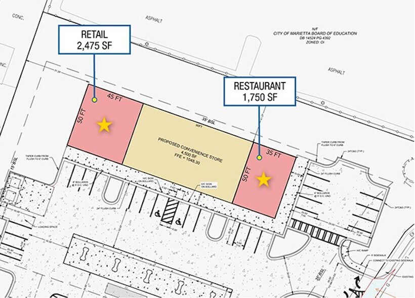 More Photos Of 811 S Marietta Pky SE, Marietta General Retail For Lease