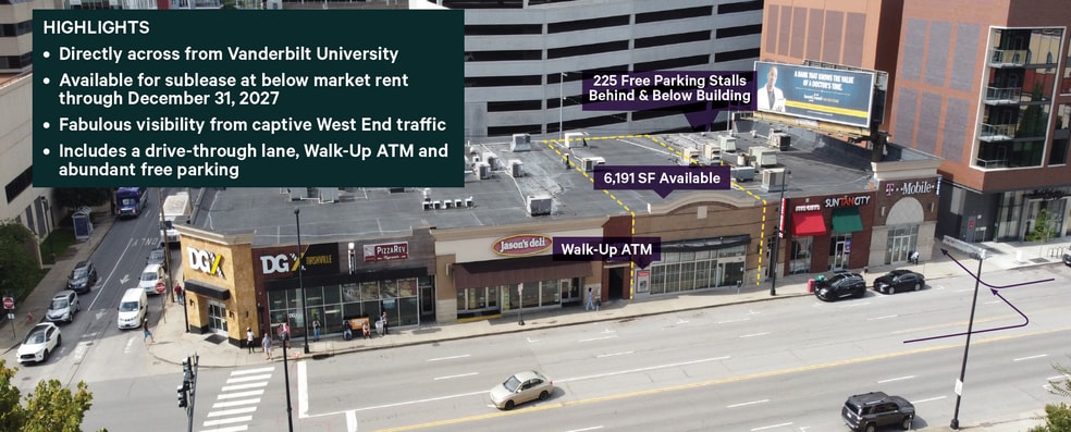 Primary Photo Of 2014-2034 W End Ave, Nashville Restaurant For Lease