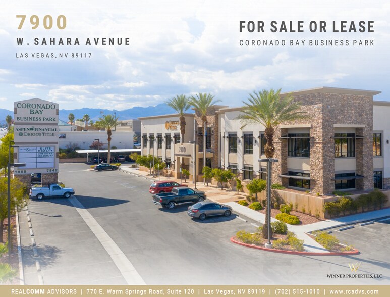 Primary Photo Of 7900 W Sahara Ave, Las Vegas Medical For Sale
