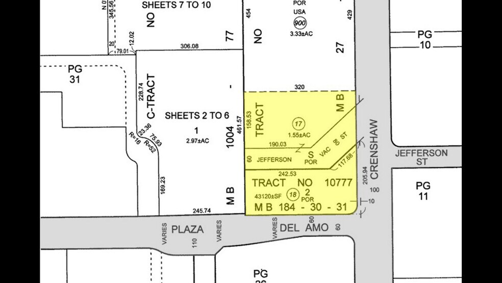 More Photos Of 1925 Crenshaw Blvd, Torrance Land For Sale