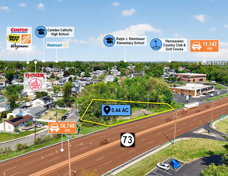 More Photos Of 2937 Route 73, Maple Shade Township Land For Sale