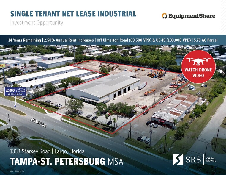 Primary Photo Of 1333 Starkey Rd, Largo Warehouse For Sale
