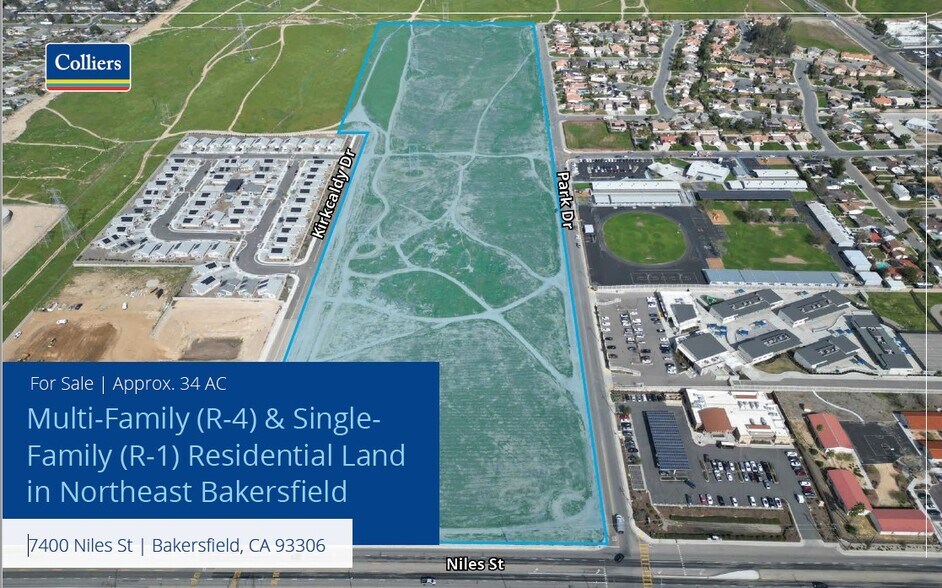 Primary Photo Of Niles Street, Bakersfield Land For Sale