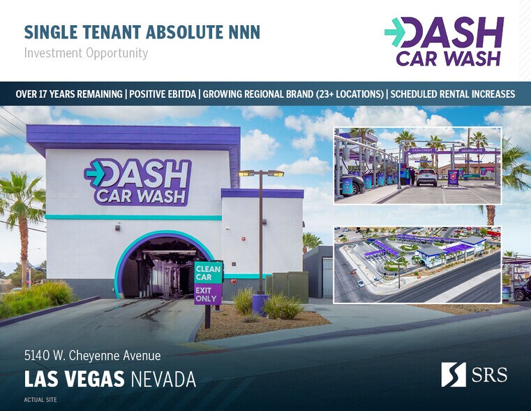 Primary Photo Of 5140 W Cheyenne Ave, Las Vegas Carwash For Sale
