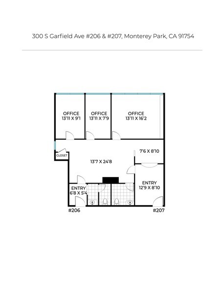 More Photos Of 300 S Garfield Ave, Monterey Park Office For Sale
