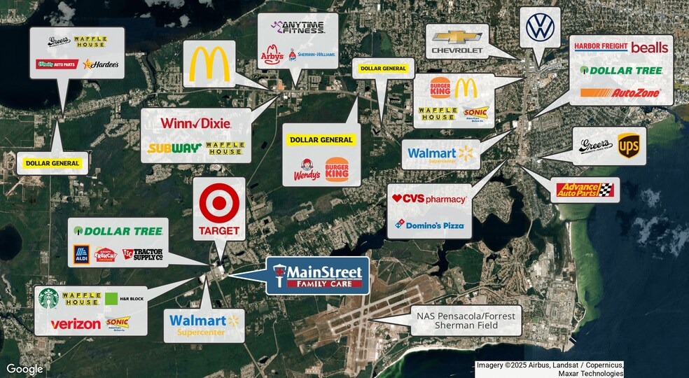 More Photos Of 10251 Sorrento Rd, Pensacola Medical For Sale