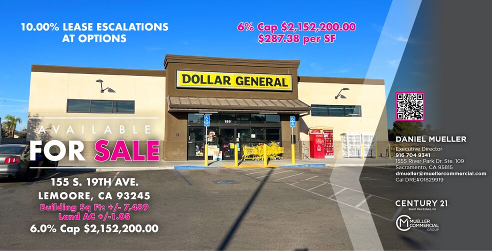 Primary Photo Of 155 S 19th Ave, Lemoore Freestanding For Sale