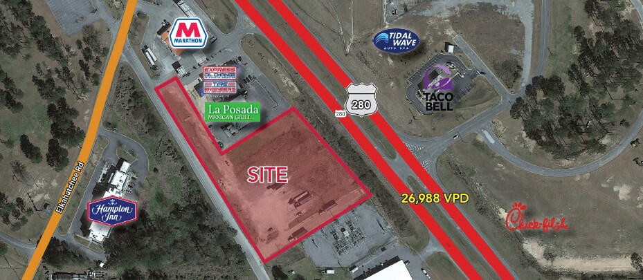 Primary Photo Of 280 Retail Development, Alexander City Land For Lease