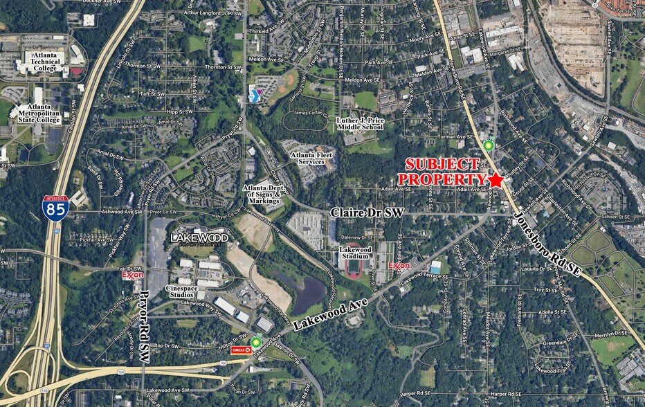 More Photos Of 1665 SE Jonesboro Rd, Atlanta Restaurant For Sale