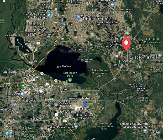 More Photos Of 572 State Rte 415, Osteen Land For Sale