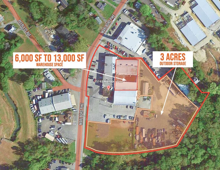 Primary Photo Of 15193-15207 Marlboro Pike, Upper Marlboro Warehouse For Lease