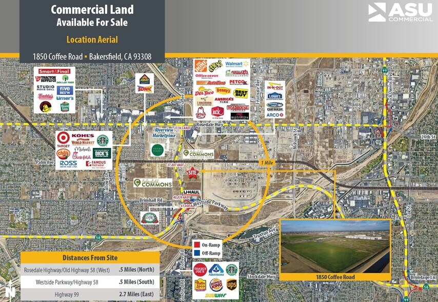 More Photos Of 1614 Coffee Rd, Bakersfield Land For Sale