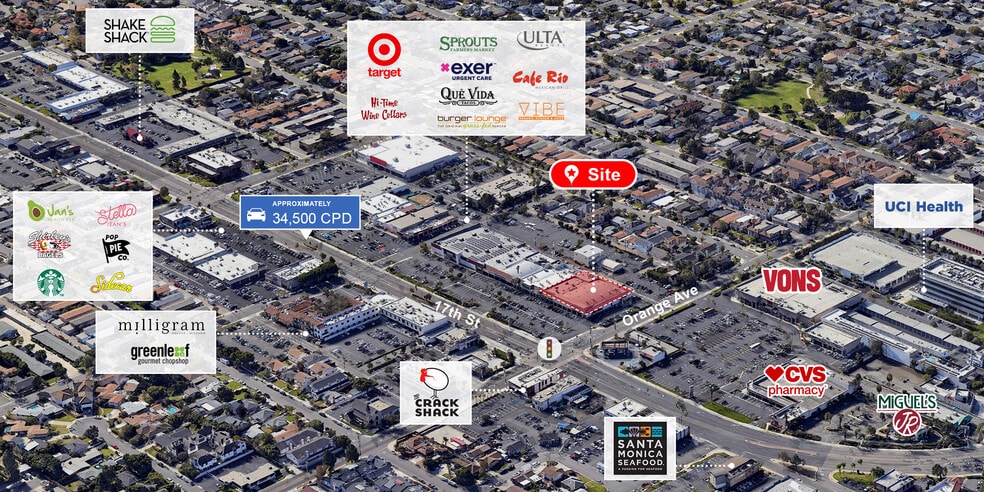 Primary Photo Of 211-233 E 17th St, Costa Mesa Storefront For Lease