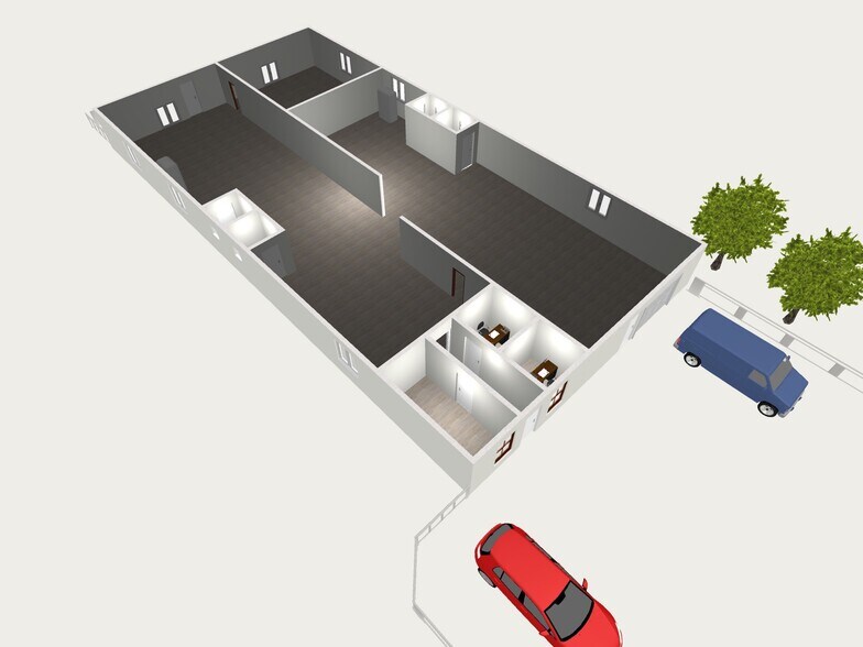 More Photos Of 1237 Strickland Rd, Roswell Light Distribution For Lease