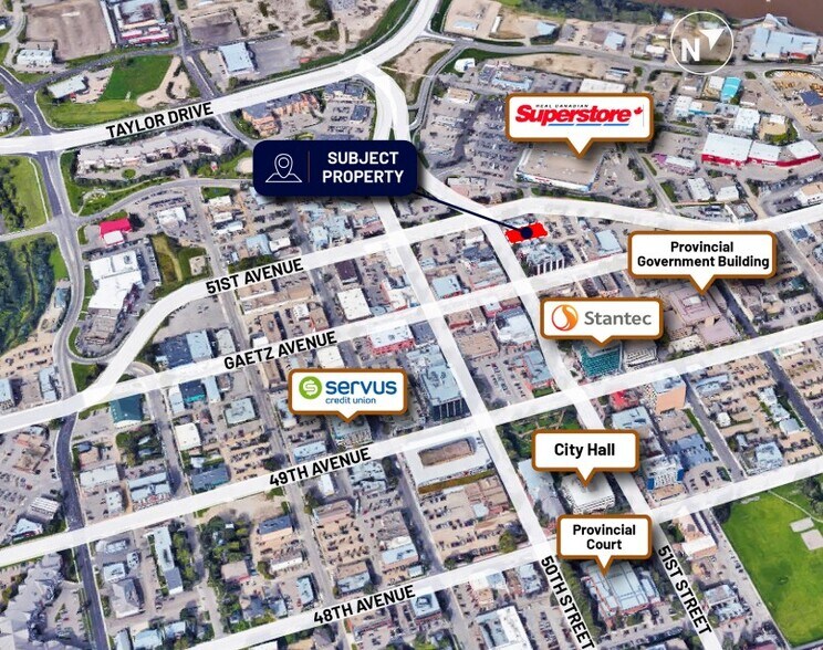 More Photos Of 5026 Ross St, Red Deer Land For Sale