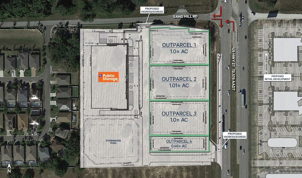 More Photos Of SWC US Hwy 27 @ Sand Hill Rd, Davenport Land For Lease