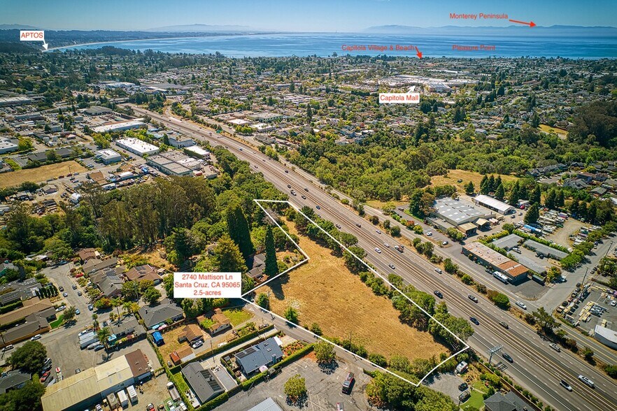 More Photos Of 2740 Mattison Lane, Santa Cruz Land For Sale