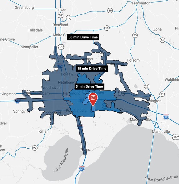 More Photos Of 21523 S I 12 Service Rd, Ponchatoula Land For Sale