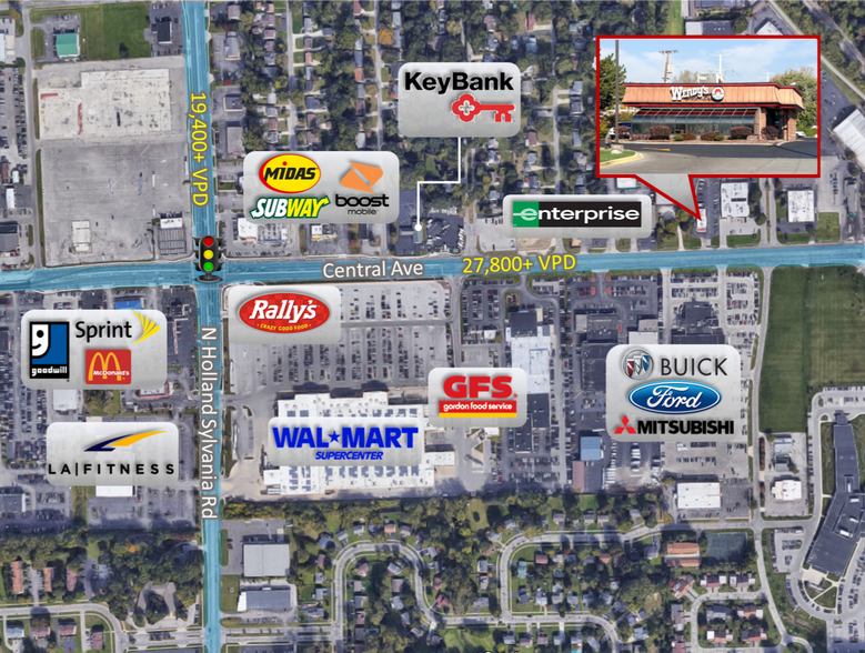 More Photos Of 5560 W Central Ave, Toledo Fast Food For Sale