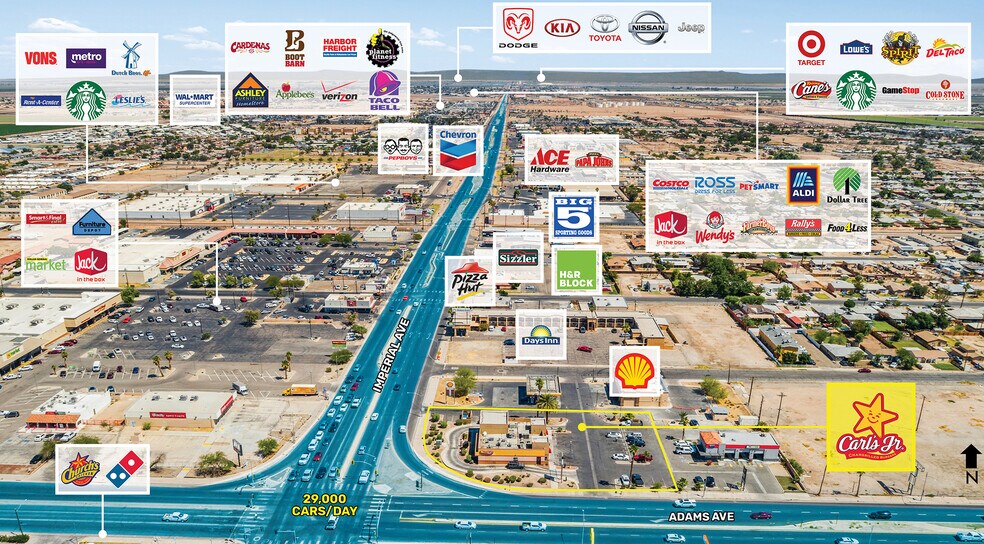 More Photos Of 1498 Adams Ave, El Centro Restaurant For Sale