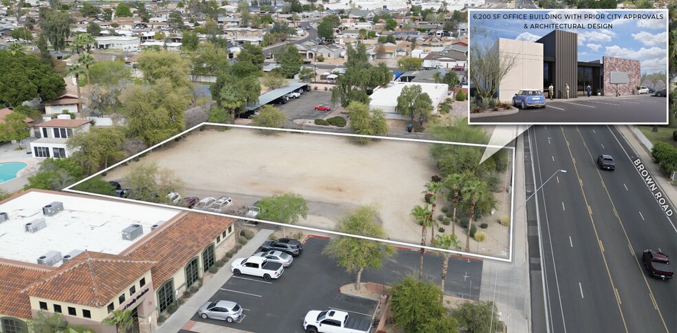 Primary Photo Of 2320 E Brown Rd, Mesa Land For Sale