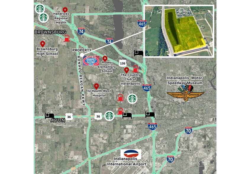 More Photos Of Ronald Reagan Pky, Brownsburg Land For Sale